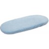SENSILLO Froté prestieradlo do kočíka modré 35x75cm SENSILLO Froté prestieradlo do kočíka modré 35x75cm