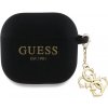 Guess AirPods 4 cover Silicone 4G Charm, GUA4LECG4K Guess AirPods 4 cover Silicone 4G Charm, GUA4LECG4K