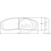 Sada brzdových platničiek kotúčovej brzdy A.B.S. ALL BRAKE SYSTEMS BV. 36626 Sada brzdových platničiek kotúčovej brzdy A.B.S. ALL BRAKE SYSTEMS BV. 36626