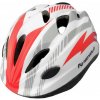 Nexelo Cyklistická dětská helma Funny, bílo-červená vel.S (52-56 cm) Nexelo Cyklistická dětská helma Funny, bílo-červená vel.S (52-56 cm)