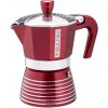 Moka kanvička Pedrini Infinity červená 2 porce Moka kanvička Pedrini Infinity červená 2 porce