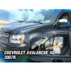 Deflektory na Chevrolet Avalanche, 4-dverová, r.v.: 2007 -