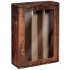 Darčeková krabica VINTAGE s okienkom na 3 fľaše, 360x250x95 mm Darčeková krabica VINTAGE s okienkom na 3 fľaše, 360x250x95 mm