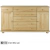 ImportWorld Komoda Davon masiv v92 x š165 x h42 cm (Barva dřeva: Olše) ImportWorld Komoda Davon masiv v92 x š165 x h42 cm (Barva dřeva: Olše)