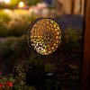 Haushalt international Haushalt international LED solárny záhradný zápich Bronzový kvet Haushalt international Haushalt international LED solárny záhradný zápich Bronzový kvet