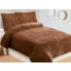 Jahu Obliečky mikroplyš 140x200 + 70x90 cm - Trojica hnedá Jahu Obliečky mikroplyš 140x200 + 70x90 cm - Trojica hnedá