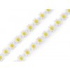 Vzdušná čipka kvet šírka 15 mm - 13.5 m krémová svetlá žltá Vzdušná čipka kvet šírka 15 mm - 13.5 m krémová svetlá žltá