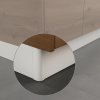 Interex Spojka rohová na kuchynský plastový sokel / Biela 100 mm Interex Spojka rohová na kuchynský plastový sokel / Biela 100 mm