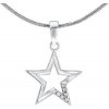 Silvego Strieborný prívesok Andromeda hviezda so zirkónmi JJJP0018 Silvego Strieborný prívesok Andromeda hviezda so zirkónmi JJJP0018