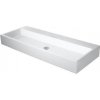 Duravit Vero Air - Dvojumývadlo nábytkové, 120x47 cm, bez prepadu, bez otvoru na batériu, WonderGliss, biela 23501200791 Duravit Vero Air - Dvojumývadlo nábytkové, 120x47 cm, bez prepadu, bez otvoru na batériu, WonderGliss, biela 23501200791