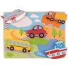 Bigjigs Toys Vkladacie puzzle dopravné prostriedky Bigjigs Toys Vkladacie puzzle dopravné prostriedky