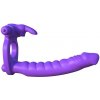 Pipedream Fantasy C-Ringz Silicone Double Penetrator Rabbit Pipedream Fantasy C-Ringz Silicone Double Penetrator Rabbit