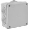 krabica inštalačná S-BOX 106 sivá 100x100x50S(PAWBOL) krabica inštalačná S-BOX 106 sivá 100x100x50S(PAWBOL)