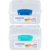 Sistema Delený desiatový box To Go LunchCube s 2 oddielmi 1,4 l, mix farieb Sistema Delený desiatový box To Go LunchCube s 2 oddielmi 1,4 l, mix farieb