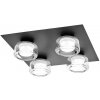 | Osram -LED kúpeľňové stropné svietidlo ORBIS FLAME 4xLED/5,5W/230V IP44 čierne | 4099854447945 | Osram -LED kúpeľňové stropné svietidlo ORBIS FLAME 4xLED/5,5W/230V IP44 čierne | 4099854447945