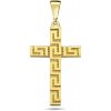 Lillian Vassago zlatý prívesok krížik LLV98 GP021Y
