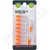 Herbadent HERo 0,8 mm náhradná medzizubná kefka 10 ks Herbadent HERo 0,8 mm náhradná medzizubná kefka 10 ks