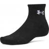 Under Armour ponožky Performance Cotton 3p Qtr Ultimate Black/Ultimate Black/White