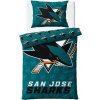 Obliečky Official Merchandise NHL San Jose Sharks Shields 140x200/70x90 Obliečky Official Merchandise NHL San Jose Sharks Shields 140x200/70x90