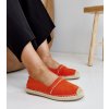 espadrilky s kryštálmi Abia Oranžové