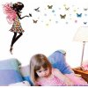 Veselá Stena Samolepka na stenu Víla a motýliky Veselá Stena Samolepka na stenu Víla a motýliky