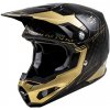 FLY RACING prilba FORMULA S CARBON čierna/zlatá - XL FLY RACING prilba FORMULA S CARBON čierna/zlatá - XL