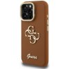 Zadný kryt Guess PU Grained 4G Logo Stand Camera Frame pre Apple iPhone 15 Pro Max, hnedá Zadný kryt Guess PU Grained 4G Logo Stand Camera Frame pre Apple iPhone 15 Pro Max, hnedá