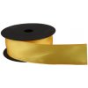 Atlasová stuha 4 cm x 9,1 m S011 žltá Atlasová stuha 4 cm x 9,1 m S011 žltá