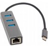 SIEŤOVÁ KARTA ADAPTÉR LAN RJ45 + 3x PORTY USB 3.0 100/1000MBPS ETHERNET SIEŤOVÁ KARTA ADAPTÉR LAN RJ45 + 3x PORTY USB 3.0 100/1000MBPS ETHERNET
