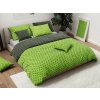 Textilomanie Bavlnené obliečky COLAM zeleno-čierny Rozmer obliečky: 70 x 90 cm | 140 x 200 cm Textilomanie Bavlnené obliečky COLAM zeleno-čierny Rozmer obliečky: 70 x 90 cm | 140 x 200 cm