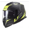 LS2 prilba STORM II FF800 Nerve matt black/hi-vis yellow - XS LS2 prilba STORM II FF800 Nerve matt black/hi-vis yellow - XS