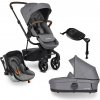 EASYWALKER Kočík kombinovaný Harvey3 Premium 4v1 Diamond Grey/Grey Melange-Safe Orange VP-F173399 EASYWALKER Kočík kombinovaný Harvey3 Premium 4v1 Diamond Grey/Grey Melange-Safe Orange VP-F173399