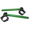 ACCOSSATO Aluminium-forged clip-ons ACCOSSATO CP003 with metal clamp composed of 2 half-rings 10 degrees inclination, green ACCOSSATO Aluminium-forged clip-ons ACCOSSATO CP003 with metal clamp composed of 2 half-rings 10 degrees inclination, green