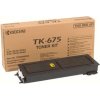 toner Kyocera TK-675-black-originálný toner Kyocera TK-675-black-originálný