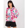 Mikina RV BL 8118.89 biela a ružová L/XL Mikina RV BL 8118.89 biela a ružová L/XL