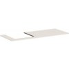 Doska pod umývadlo Hansgrohe Xilesa E 137,5x1,6x55 cm piesková matná béžová mat 54272780 Doska pod umývadlo Hansgrohe Xilesa E 137,5x1,6x55 cm piesková matná béžová mat 54272780