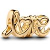 Pandora Krásna pozlátená korálka Love Shine Moments 793055C00 Pandora Krásna pozlátená korálka Love Shine Moments 793055C00