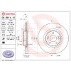 BREMBO Brzdový kotúč 09.B614.10 BREMBO Brzdový kotúč 09.B614.10
