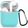 VSETKONAMOBIL 24663 HOOK Silikónový obal pre Apple AirPods 1 / 2 mentolový VSETKONAMOBIL 24663 HOOK Silikónový obal pre Apple AirPods 1 / 2 mentolový