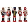 Ruhhy Drevený vojačik luskáčik 13 cm 5 ks Ruhhy Drevený vojačik luskáčik 13 cm 5 ks
