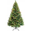 Umelý vianočný stromček s 180 LED diódami, teplá biela, 150 cm Umelý vianočný stromček s 180 LED diódami, teplá biela, 150 cm