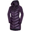 Northfinder Dámska hybridná zateplená bunda predĺženého strihu MARGIE darkplum XS BU-6155SP Northfinder Dámska hybridná zateplená bunda predĺženého strihu MARGIE darkplum XS BU-6155SP