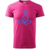 Yoga - lotus modrý (Moňas) - Klasické pánske tričko vyššej gramáže - 3XL ( Purpurová ) Yoga - lotus modrý (Moňas) - Klasické pánske tričko vyššej gramáže - 3XL ( Purpurová )