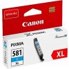 Canon originál ink CLI-581 XL C, 2049C001, cyan, 8,3ml, high capacity Canon originál ink CLI-581 XL C, 2049C001, cyan, 8,3ml, high capacity