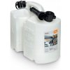 STIHL Kombikanister , priehľadný - štandard 5+3l 84298 STIHL Kombikanister , priehľadný - štandard 5+3l 84298