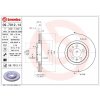 Brzdový kotúč BREMBO 09.7012.11 Brzdový kotúč BREMBO 09.7012.11