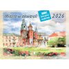 Rodinný nástenný kalendár WL5 MESTÁ V AKVARELI 2026 Rodinný nástenný kalendár WL5 MESTÁ V AKVARELI 2026