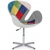 Otočné patchwork kreslo WING II Otočné patchwork kreslo WING II