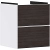 HANSGROHE Xevolos E závesná skrinka pod umývadielko, 2 zásuvky PushOpen, 480 x 475 x 555 mm, matná biela/tmavý dub, 54172730 HANSGROHE Xevolos E závesná skrinka pod umývadielko, 2 zásuvky PushOpen, 480 x 475 x 555 mm, matná biela/tmavý dub, 54172730