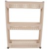 SLIM Pojazdný regál 3poschodový 12,5 cm Úzky organizér na kolieskach, výška 71,5 cm SLIM Pojazdný regál 3poschodový 12,5 cm Úzky organizér na kolieskach, výška 71,5 cm